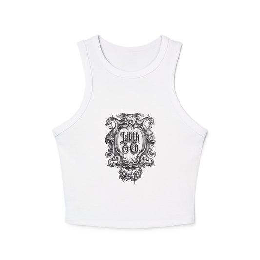 Crest Logo Ribbed Tank