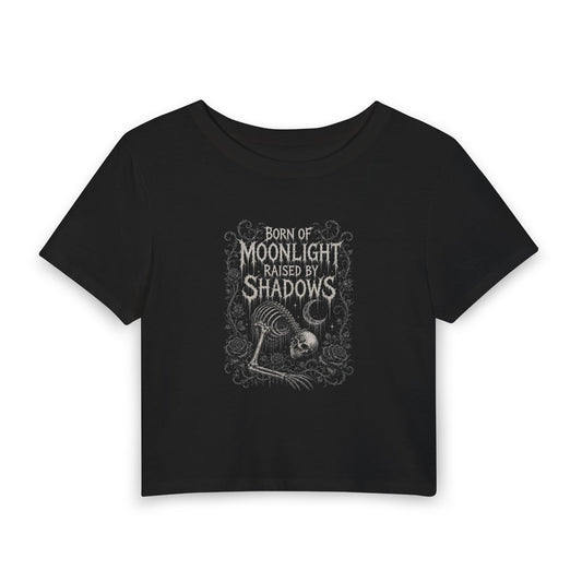 Shadows Skeleton Crop Top