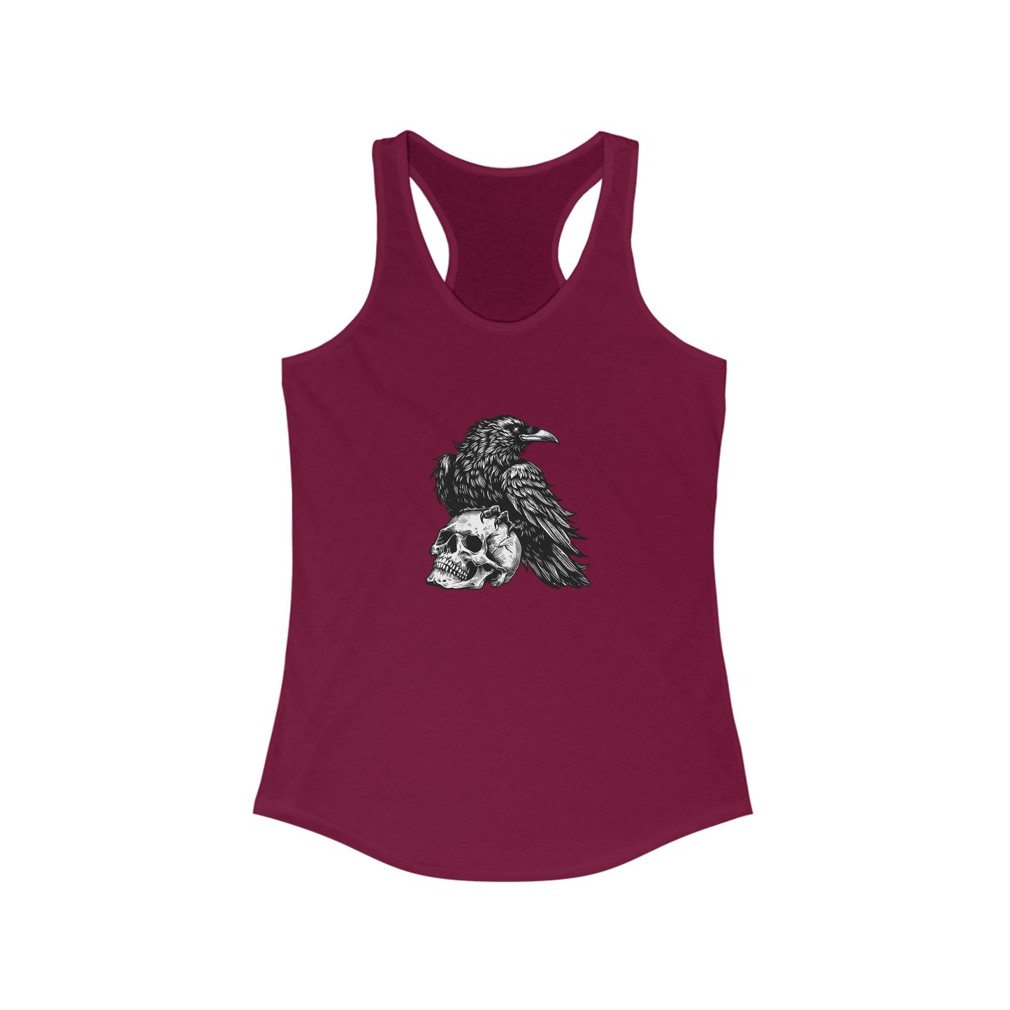 Raven & Skull Racerback
