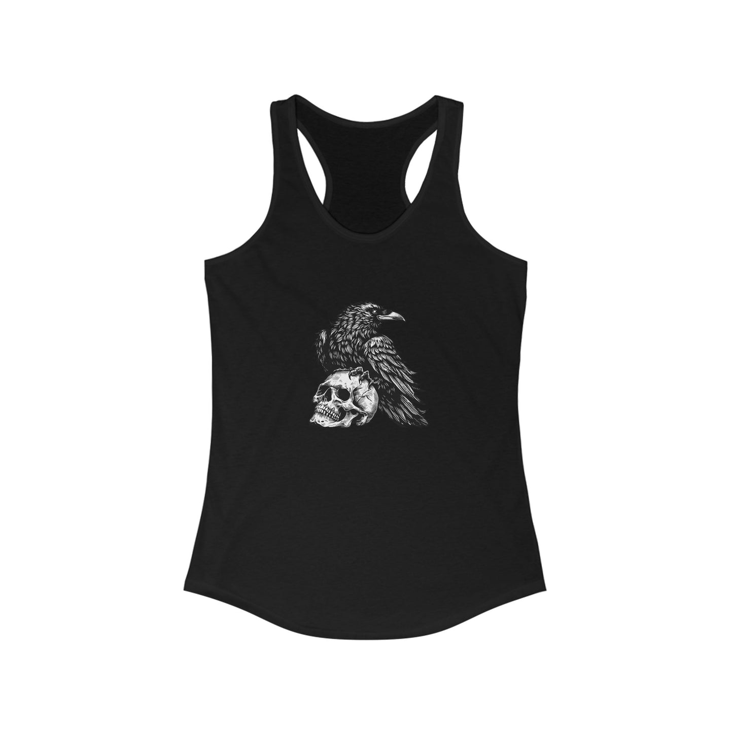 Raven & Skull Racerback
