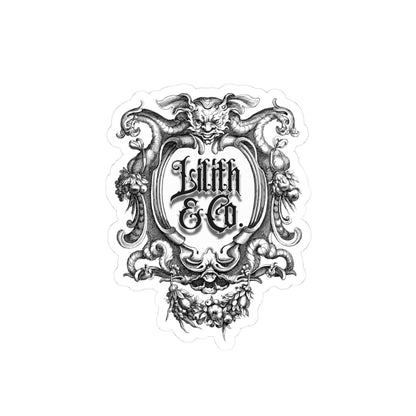Gothic Crest Sticker