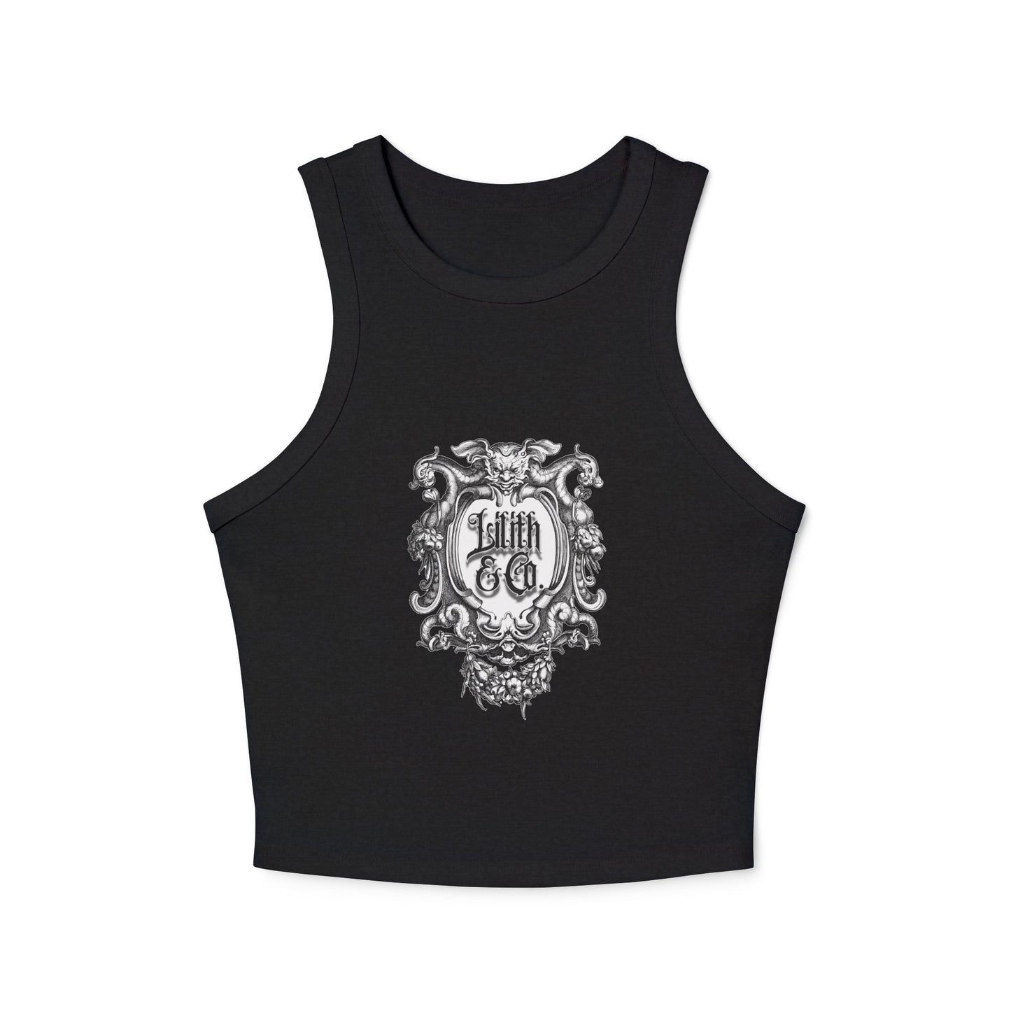 Crest Logo Ribbed Tank