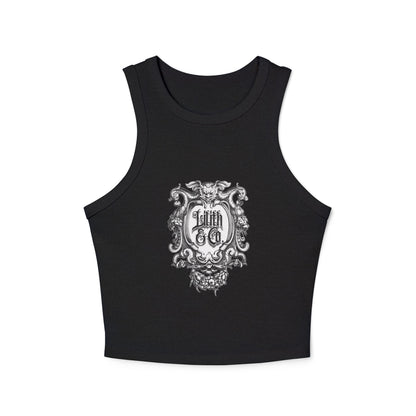Crest Logo Ribbed Tank
