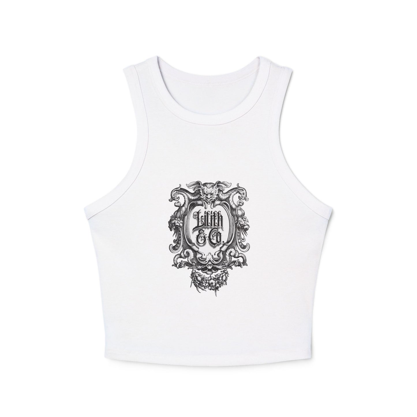 Crest Logo Ribbed Tank