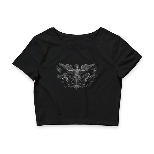 Angel Crest Crop Tee