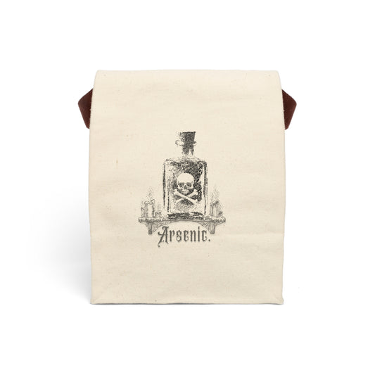 Vintage Arsenic Canvas Lunch Bag