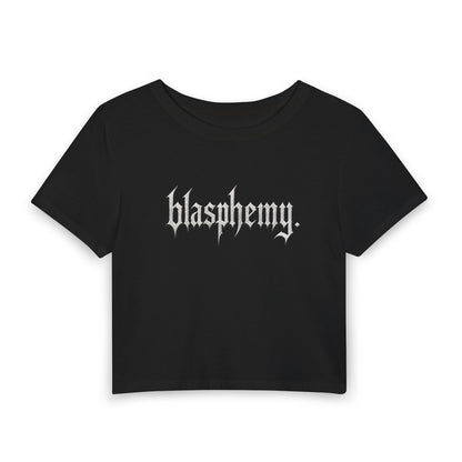 Blasphemy Crop Tee