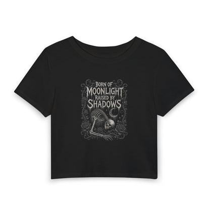 Shadows Skeleton Crop Top