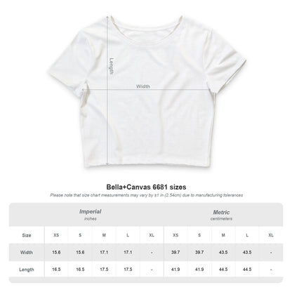 Angel Crest Crop Tee
