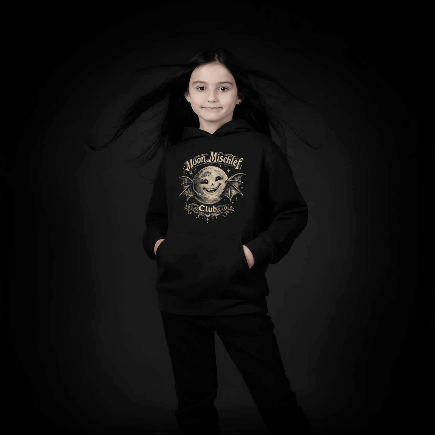 Moon Mischief Childe Hoodie